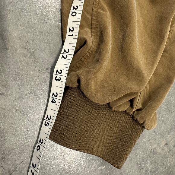 Anthropologie Maeve Green Saturday Casual Cargo Jogger Slacks Pants Medium - Picture 5 of 5